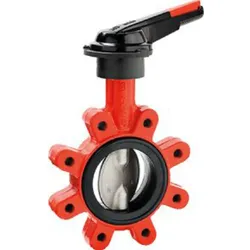 KSB/AMRI Absperrklappe BOAX-SF mit Handhebel Gewindeflansch PN10/16 DN150