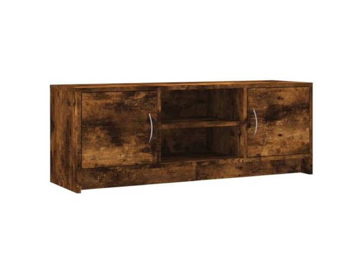 KGFHERENB TV-Schrank Fernsehtisch 102x30x37,5 cm Holzwerkstoff Kompaktes Lowboard mit 4 Fächern und Türen, schafft staubfreien Stauraum im Schlafzimmer oder Gästezimmer.