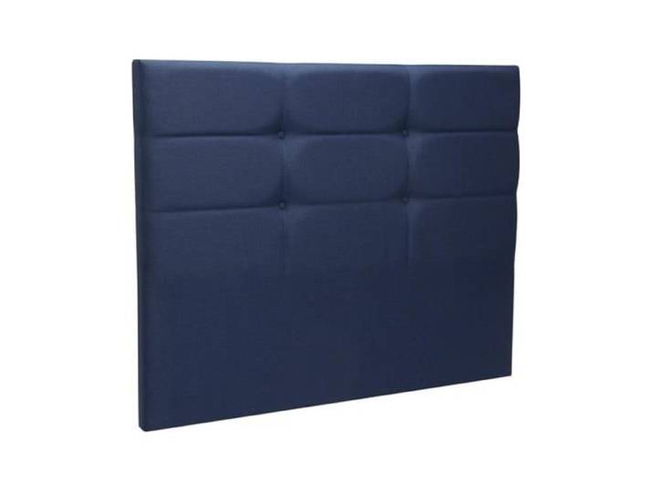 Tête de lit - MERINOS - Cozy - Bleu nuit - 170 cm - Design contemporain - Fixations murales incluses