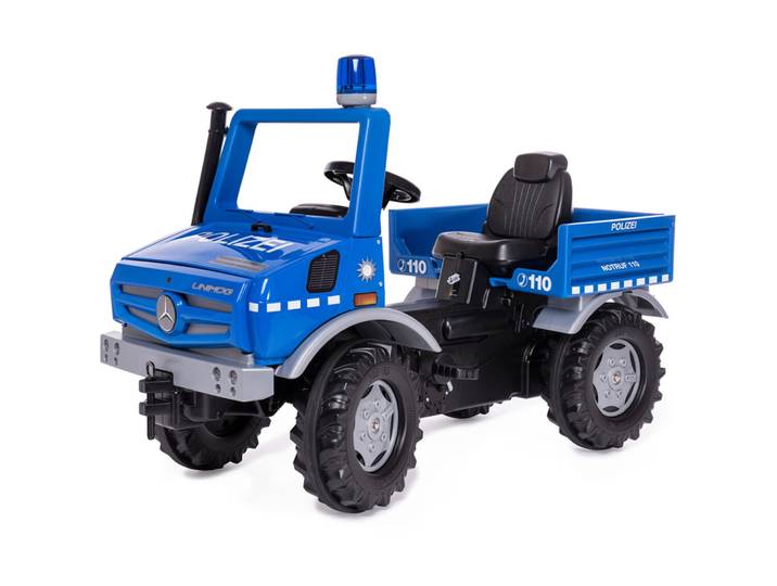 RollyUnimog Polizei Rolly Toys Blau Kunststoff
