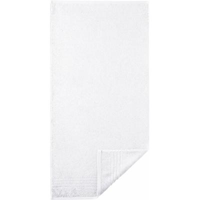 Badetücher EGERIA "Madison", weiß, B:70cm L:140cm, Walkfrottee, Obermaterial: 100% Baumwolle, Handtücher, Uni-Programm mit Streifenbordüre, reine Baumwolle