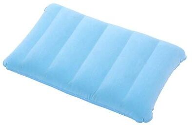 Uplifted Goods Inflatable Travel Neck Pillow With Detachable Cover For Camping Business Trips sky Blue