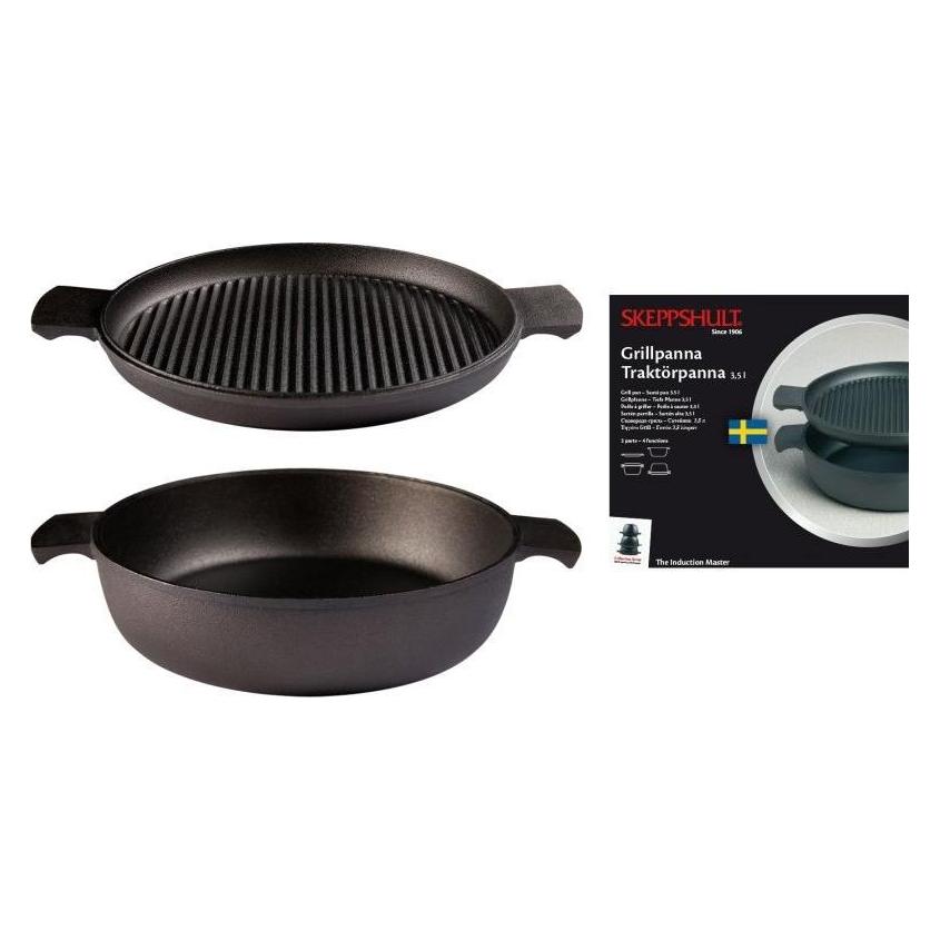 Skeppshult Cooking Set Cast Iron 27 cm Black (0610-3)