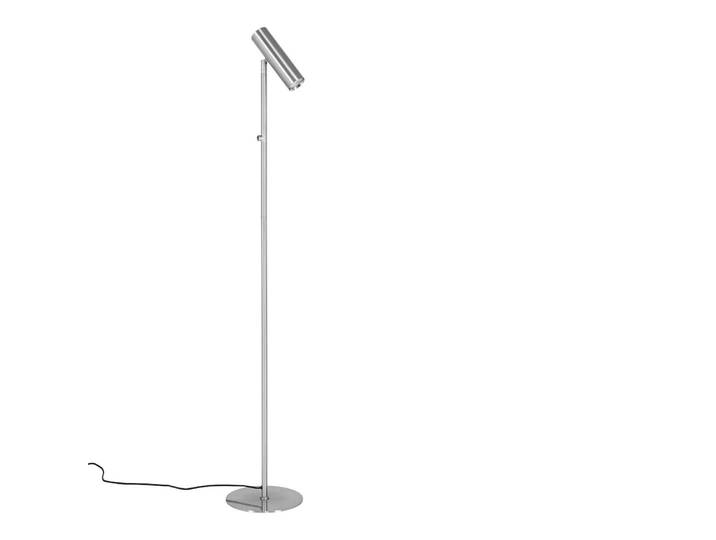 Naja Lampe Sur Pied Argentée.