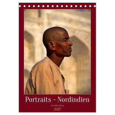 Portraits - Nordindien (Tischkalender 2027 DIN A5 hoch), CALVENDO Monatskalender