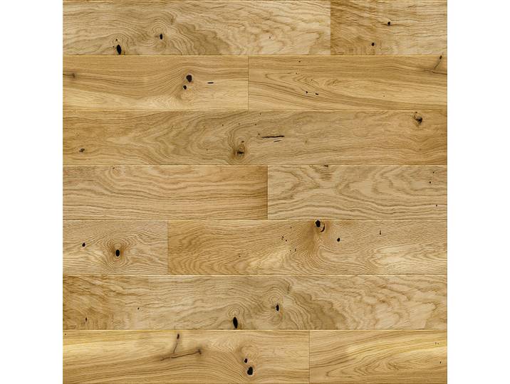 Ambiente Landhausdiele Eiche gebürstet, Eichefarben, Holz, Schichtholz, 18x1.4x220 cm, für Fußbodenheizung geeignet, Teppiche und Böden, Bodenbeläge, Parkettböden, Landhausdiele