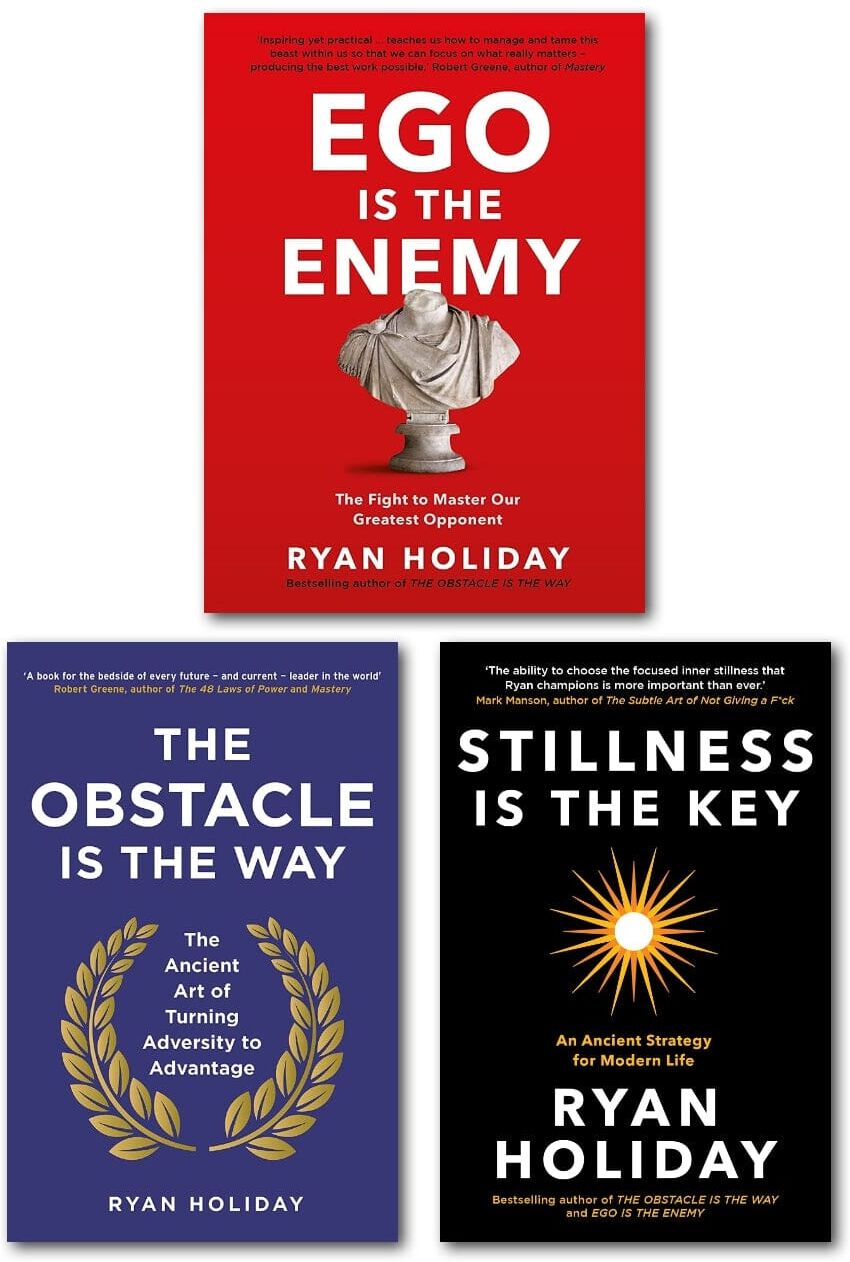 Ryan Holiday 3 Books Collection Set - Non Fiction - Paperback Profile Books Ltd