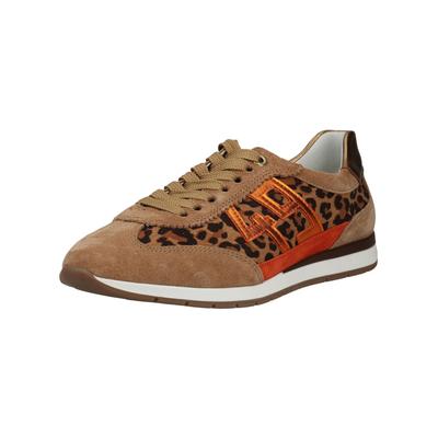Sneaker ARA "Ara Sneaker Veloursleder/Textil", Damen, Gr. 40, braun (natur), Textil, Veloursleder, Schuhe Sneaker