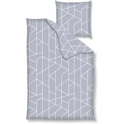 Collection Noblesse Renforcé-Bettwäsche 135 x 200 cm Renforce Light Grey