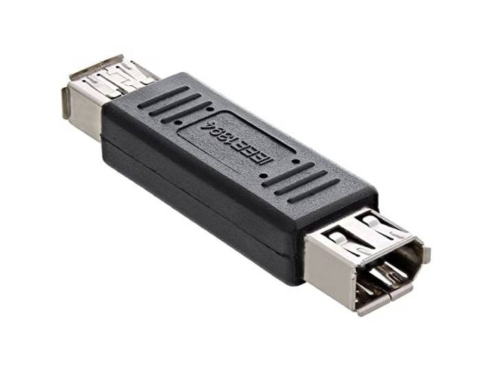 InLine 34601 FireWire adapter (6-polige stekker-naar-bus)