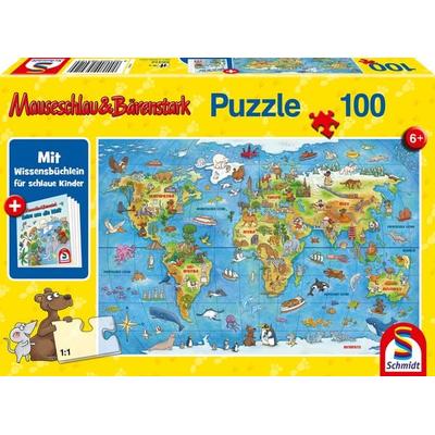Reise um die Welt, 100 Teile, mit Add-on (Wissensbüchlein)
