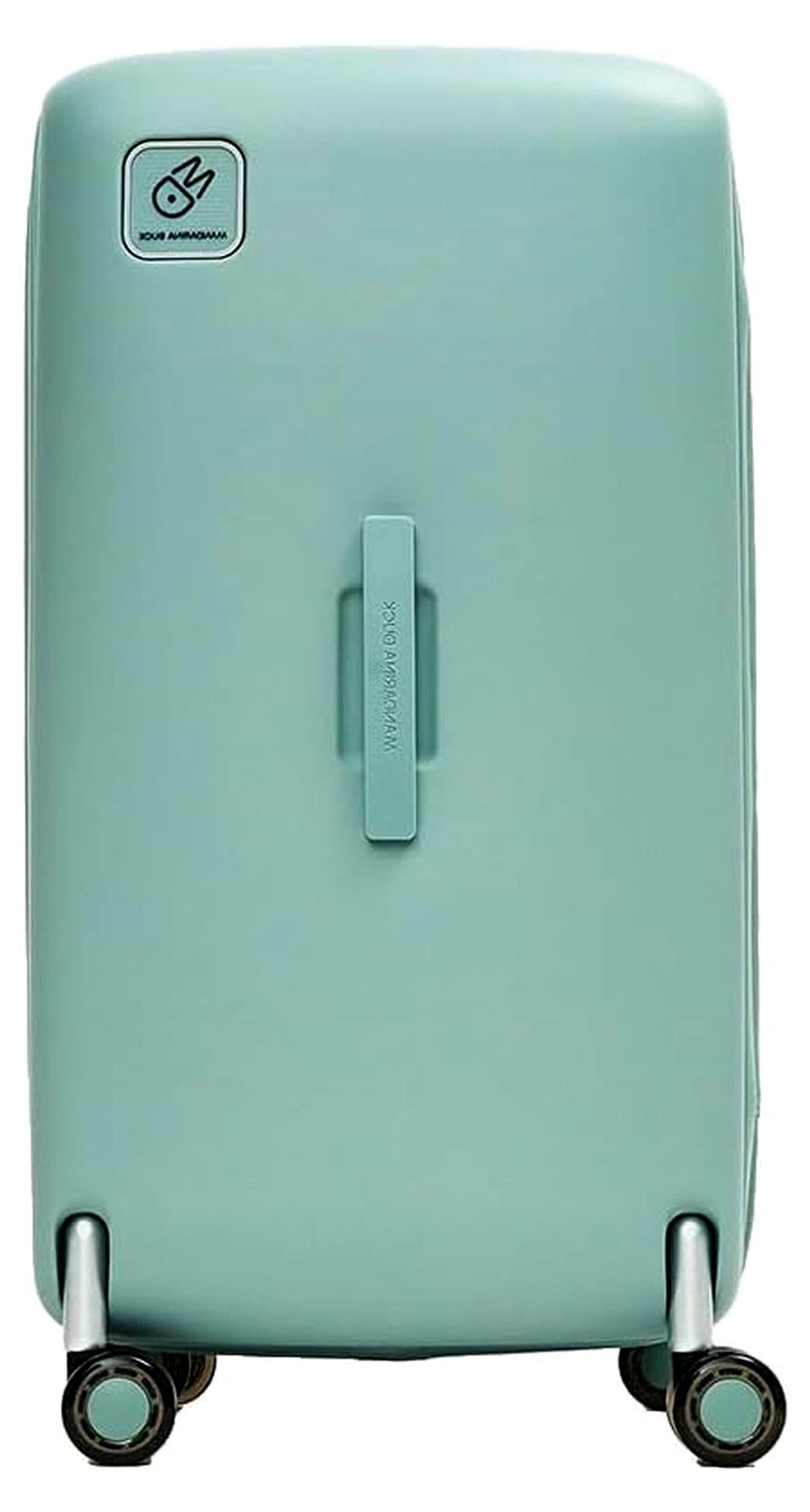 Utensilientasche und Schuhsack Trolley Trunk Iceberg Green Mint 73cm