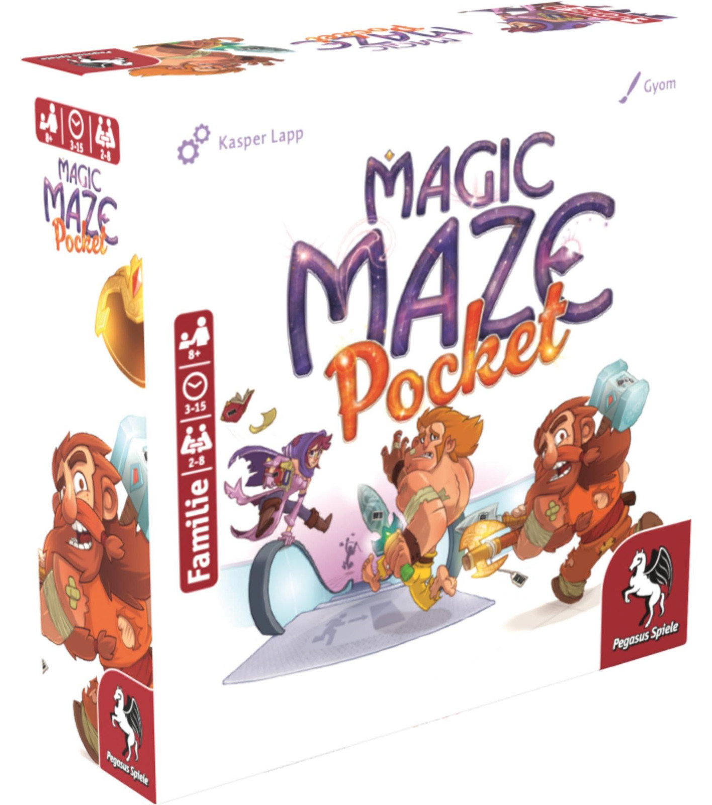 Pegasus Magic Maze Pocket Tafelspel voor het hele gezin vanaf 8 jaar