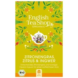 English Tea Shop Zitronengras, Zitrus & Ingwer bio (20Btl)