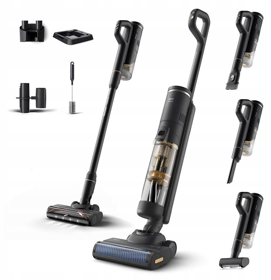 Kabelloser Philips Aquatrio 2IN1 Staubsauger, Waschend Mit Led Powercyclone Aqu