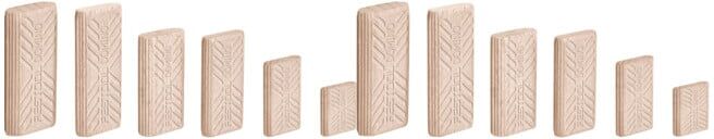 Set Festool Dübel Buche D 10x50 BU + D 8x50 BU
