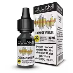 Cremige Vanille 10ml 20mg NicSalt Liquid by Culami