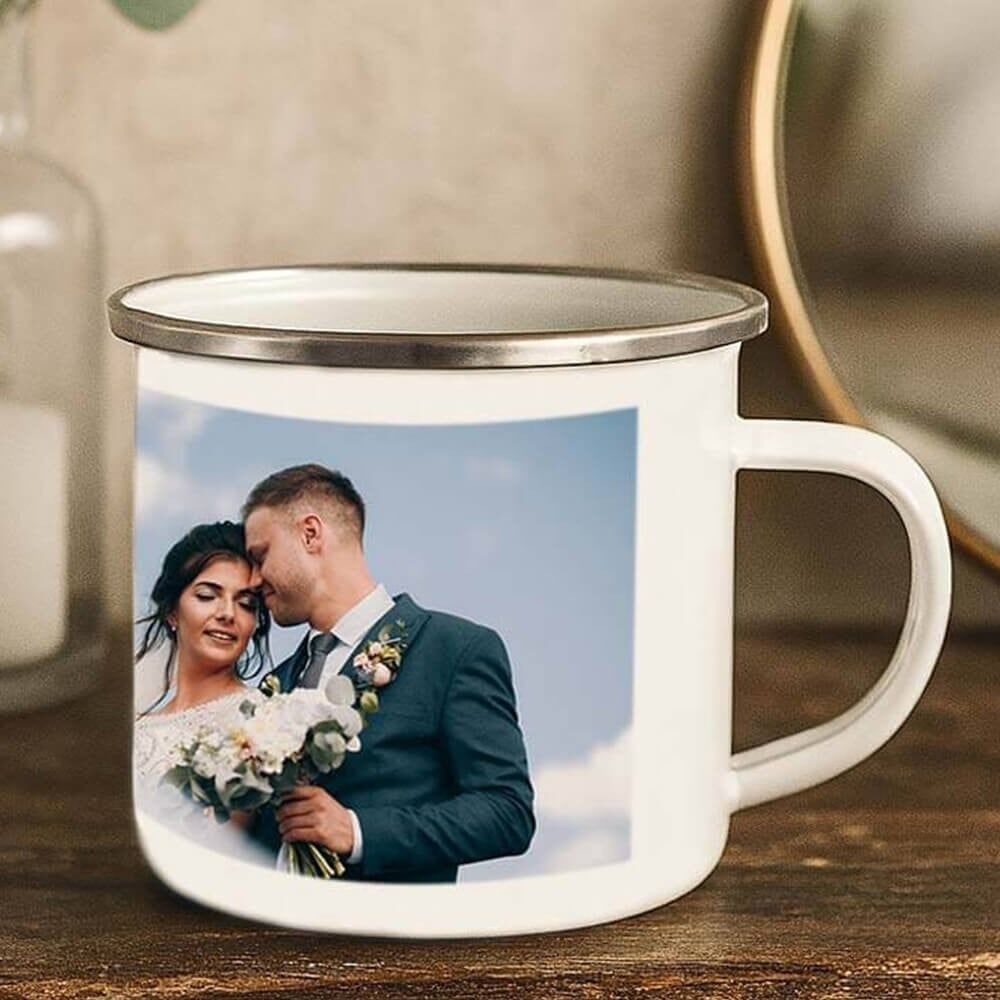 Ocadeau Mug émaillé personnalisé
