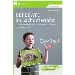 Referate im Sachunterricht, Schulbücher von Manon Sander