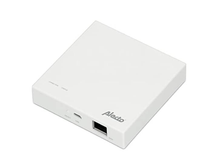 Alecto SMART-BRIDGE10 Passerelle Zigbee - hub domotique pour Maison Intelligente\, Compatible capteurs Zigbee\, contrôle Via appli Smart Life iOS/Android\, Connexion sans Fil sécurisée
