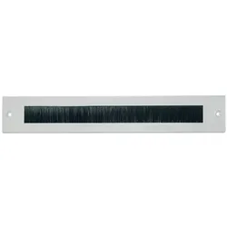 EFB Elektronik Sockelblende PRO mit Bürste, B/T=600 mm, RAL7035, Blenden für Sockel der Schrankserie, Serverschrank Zubehör, Grau