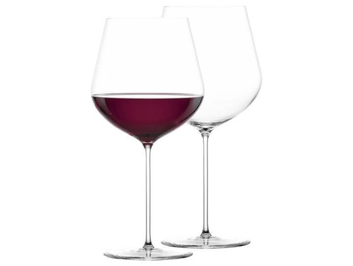 Rotweinglas ZWIESEL GLAS Burgunder Rotweingläser VUELO 848 ml 2er Set transparent , bunt (transparent), B:11,5cm H:23,7cm Ø:11,5cm, Glas, Trinkgefäße, Rotweinglas, Spülmaschinengeeignet
