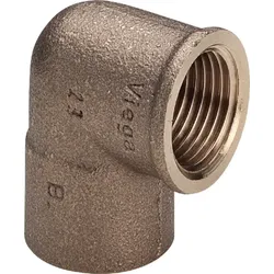 Viega Winkel 94090G in 15mm x Rp3/8 Rotguss