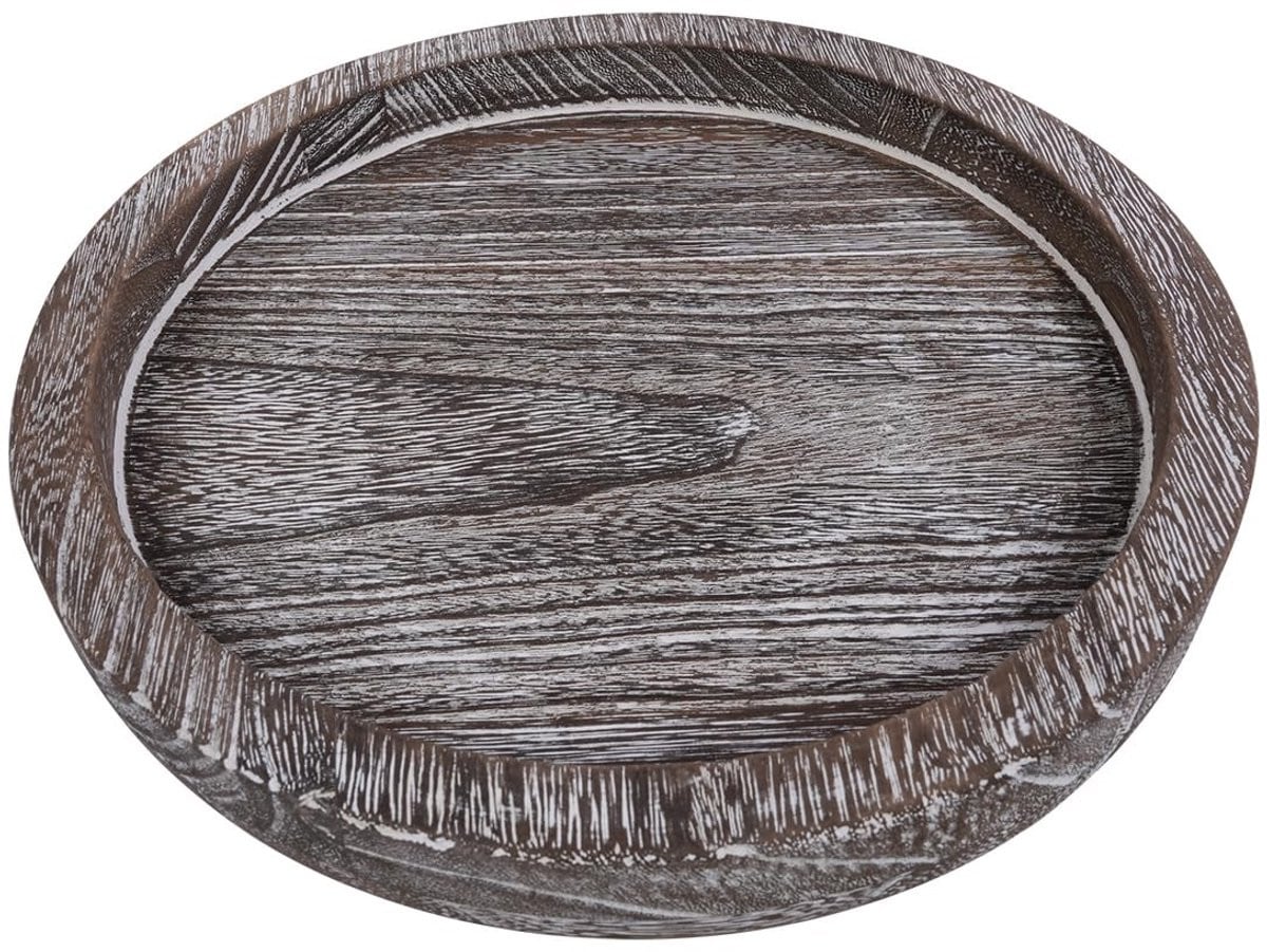 CENPEK Houten Kaarsenhouder Tray Ronde Vorm voor Tealights