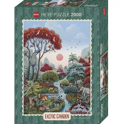 Heye Puzzle - Wildlife Paradise, Exotic Garden, 2000 Teile