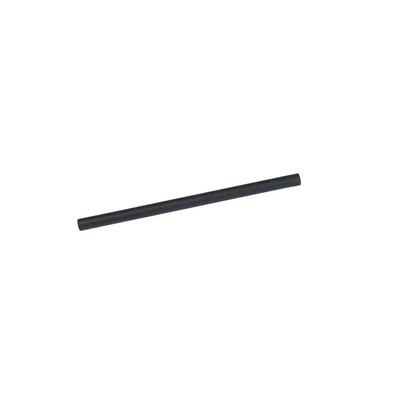 BIOZOYG 1000 Stück Trinkhalme für Cocktails 15cm, Ø7mm kurze Halme, breiter Durchmesser, Schwarze Papier-Strohhalme, Cocktailhalme, Saugröhrchen
