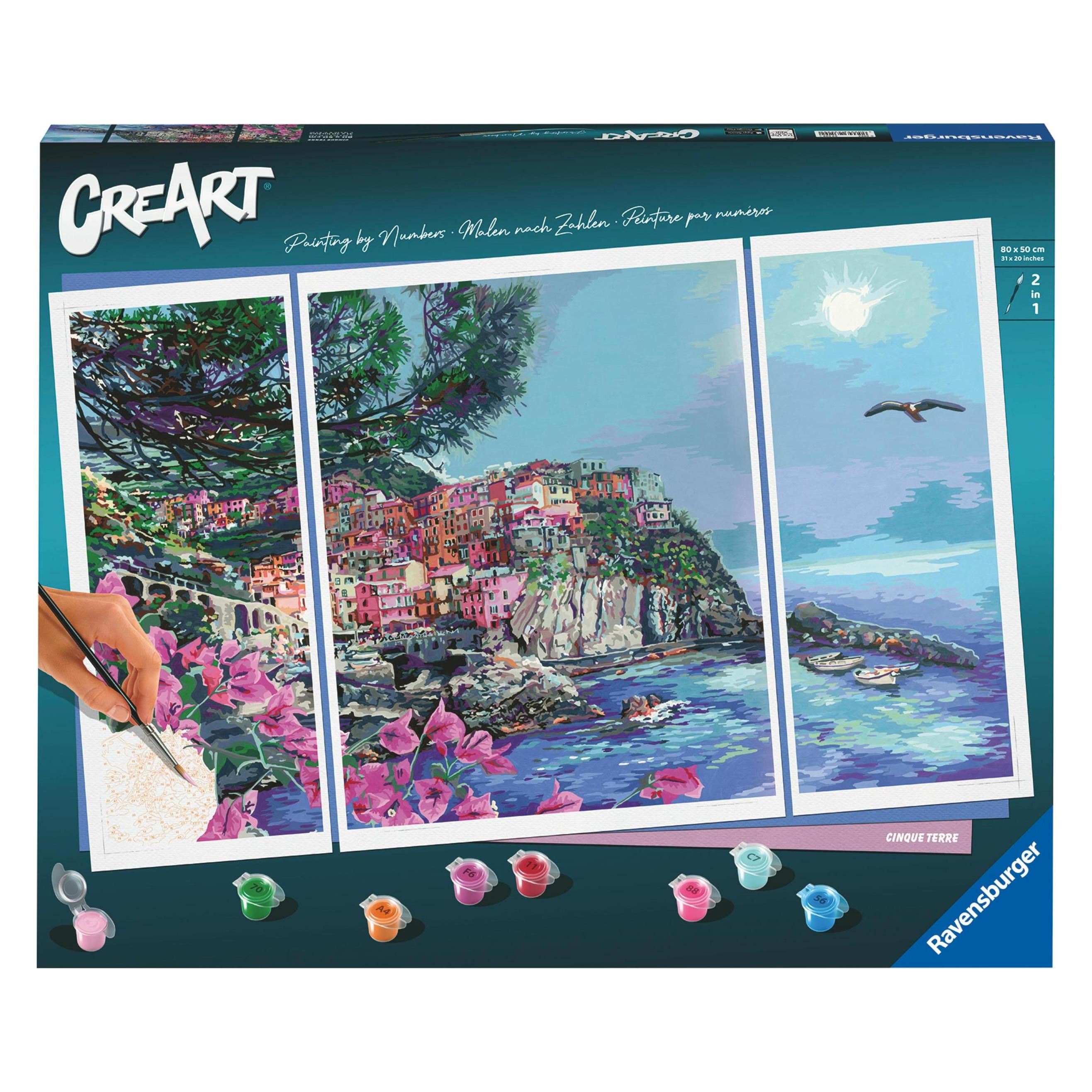 Ravensburger CreArt Cinque Terre (4005556235292)