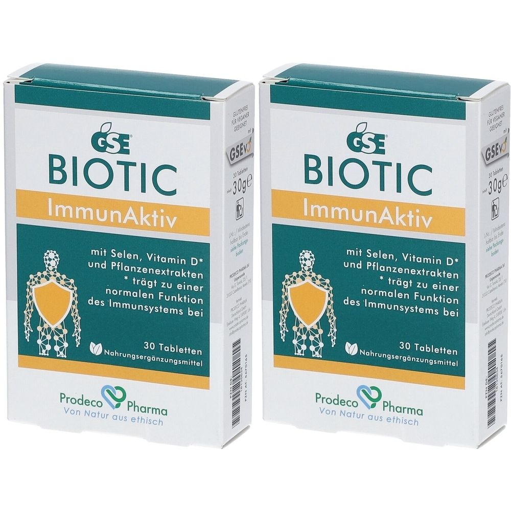 GSE Biotic ImmunAktiv Tabletten 2x 2x30 St