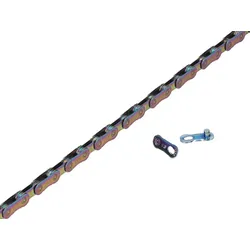 YBN Yaban Kette 13-fach MK13e Flat-Top 126 Glieder | rainbow