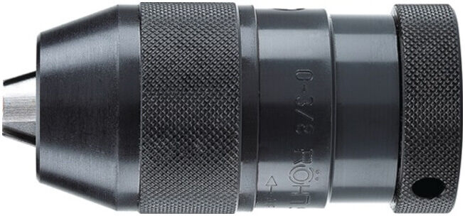 Mandrin de perceuse à serrage rapide Supra D. serrage 1-13 mm B16 rotation à dro ; RÖHM (871051)