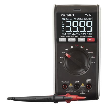 Voltcraft VC171 Digital Multimeter (CAT III 600V, Hand-Multimeter) (VC-13096745)