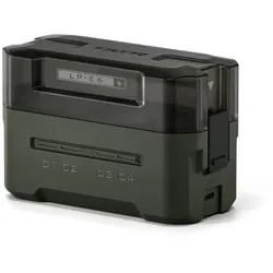TILTA Ladegerät für Canon LP-E6 x4 grün