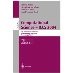 Computational Science - ICCS 2004, Fachbücher von Peter M. A. Sloot, Geert D. van Albada