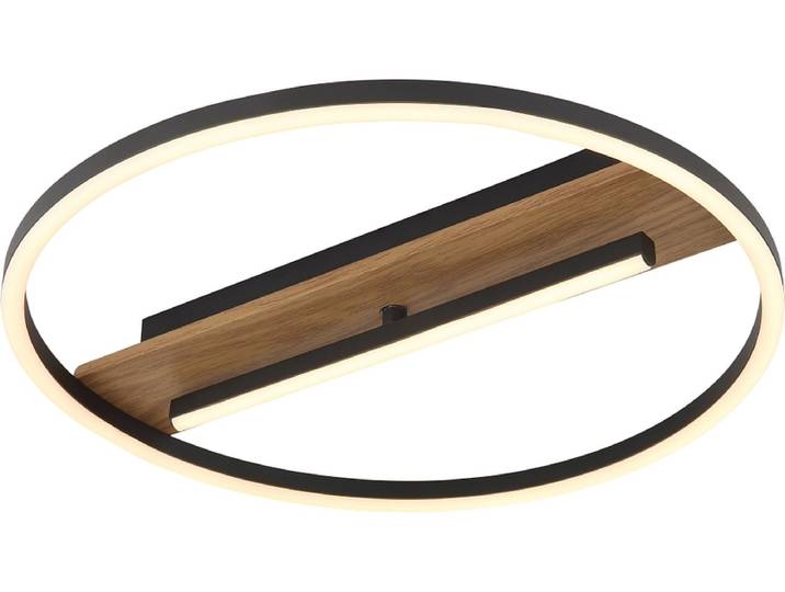 Deckenlampe PIKARA 40.5cm 24W schwarz