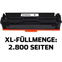 XL-Toner kompatibel zu HP 201X/ CF400X schwarz