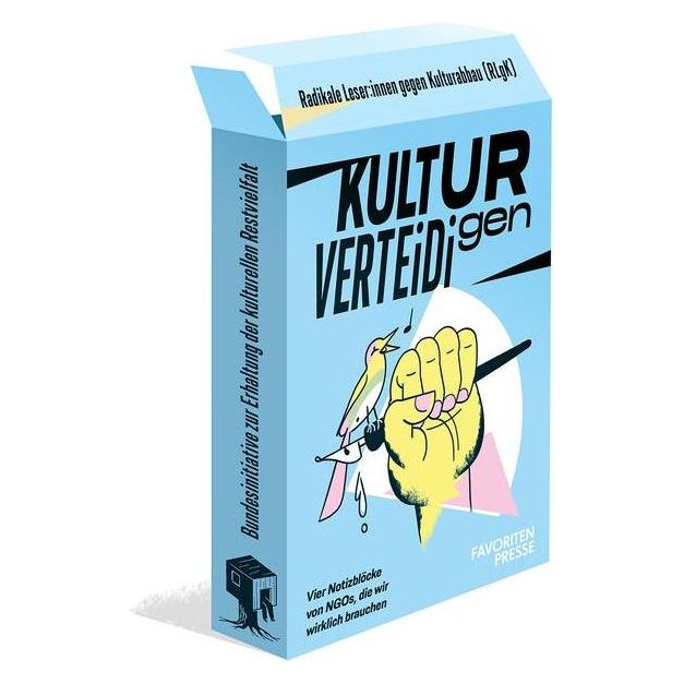 Favoritenpresse Notizblock-Set - Kultur verteidigen (72129655)