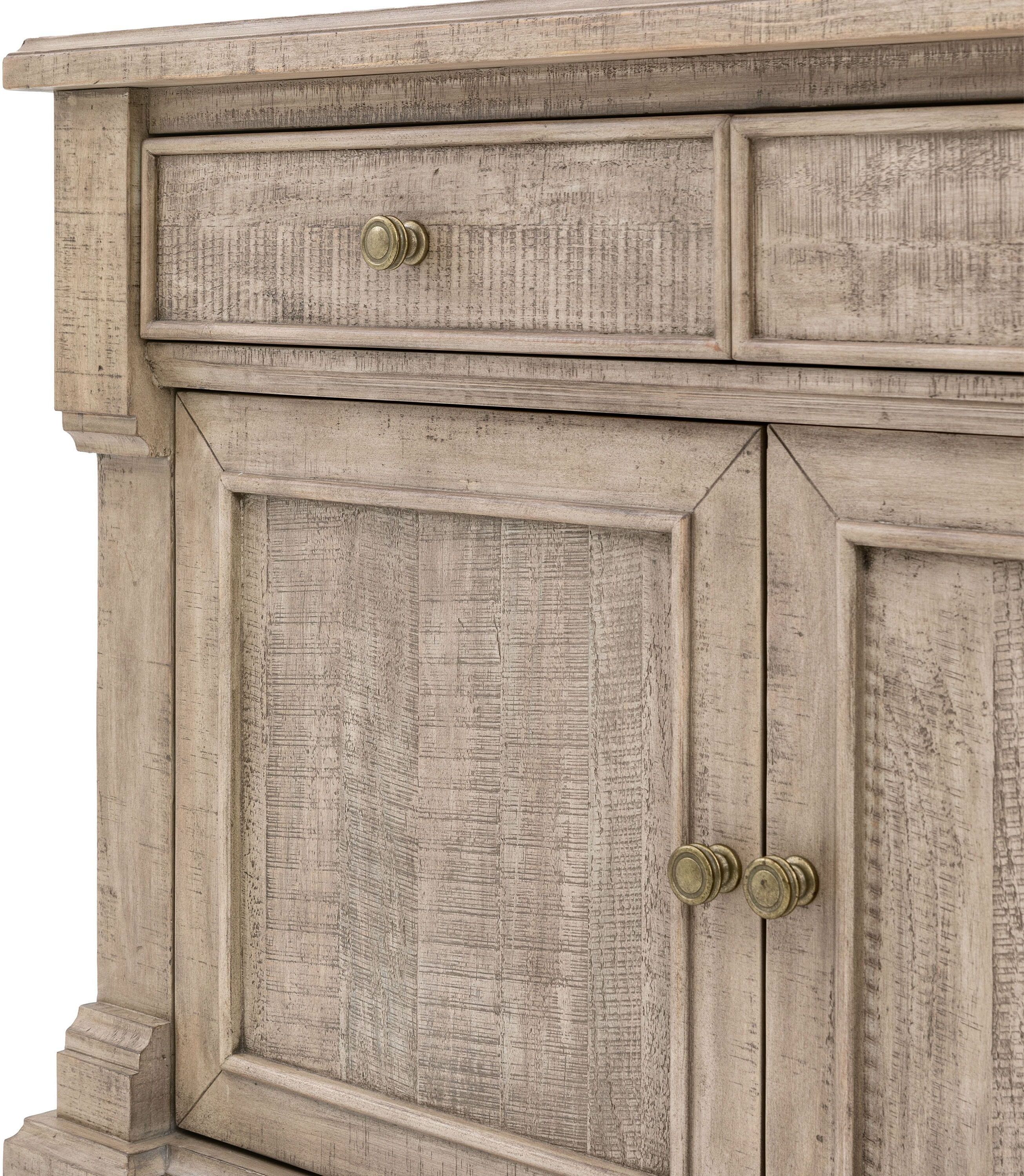 Lilliana Luxury 3 Door 3 Drawer Sideboard with Brass Handles