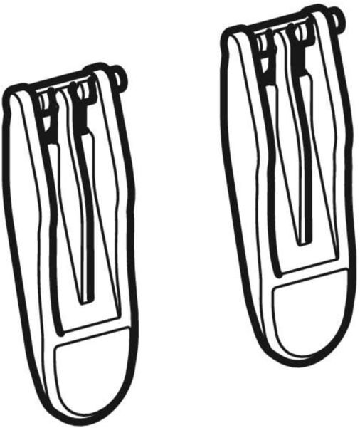 Geberit Set Wippen, zu Betätigungsplatte 243422001 Sigma60 (2016)