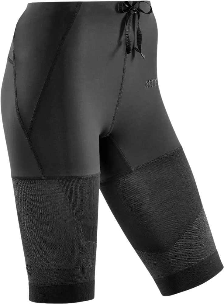 CEP Compression Laufshorts Damen Schwarz II
