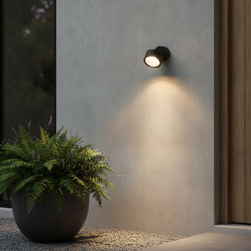 Lyora Ronde Helmet LED-spot 10W richtbaar - Grijs/Zwart