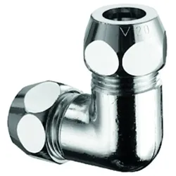 Schell Winkel-Doppel-Verschraubung 3/8"x3/8" d:10mm chrom 064460699