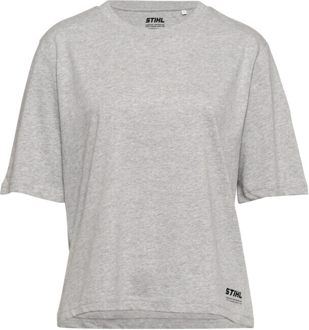 STIHL T-shirt Femme T. S Durable Boxy Gris (04213008338)