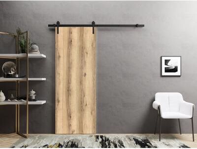 SARTODOORS Planum 0010 Oak Wood Sliding Barn Door
