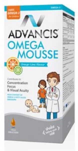 Advancis Omega Mousse Emul  Manga 100ml,   emul oral sa