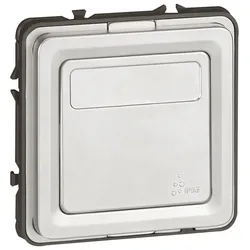 Legrand 077813 Universal Aus-/Wechsel (SL) 1-polig Beschriftungsfeld Soliroc IP55 IK10 grau