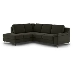 COTTA Ecksofa mit Funktion Boom Stoff Hunter